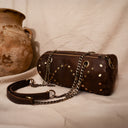 Bolso Cilíndrico Chocolate