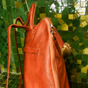 Mochila Rombo Caramelo