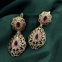 Pendientes beldi rubí