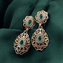 Pendientes beldi esmeralda