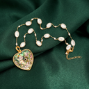 Collar Nácar Verde