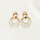Pendientes Nácar Blanco