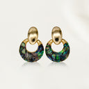 Pendientes Nácar Verde